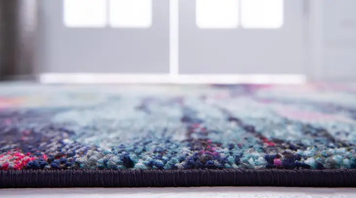 Modern Designed Sunset Chromatic Rug