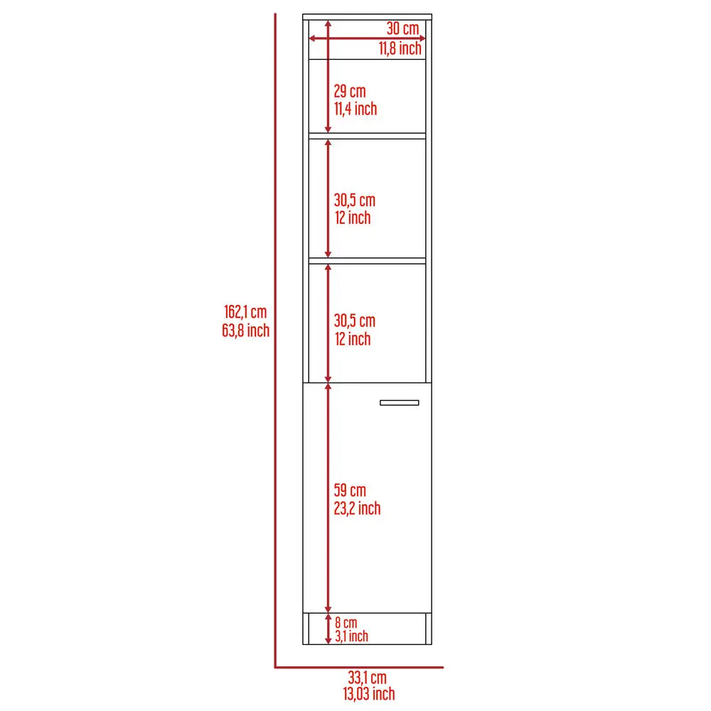 Dillon 2 Piece Bathroom Set, White
