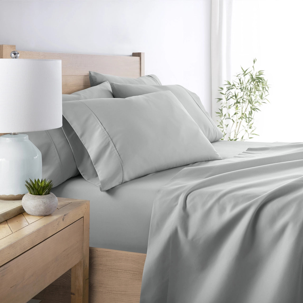 Home Collection Luxury Ultra Soft 6 Piece Bed Sheet Set