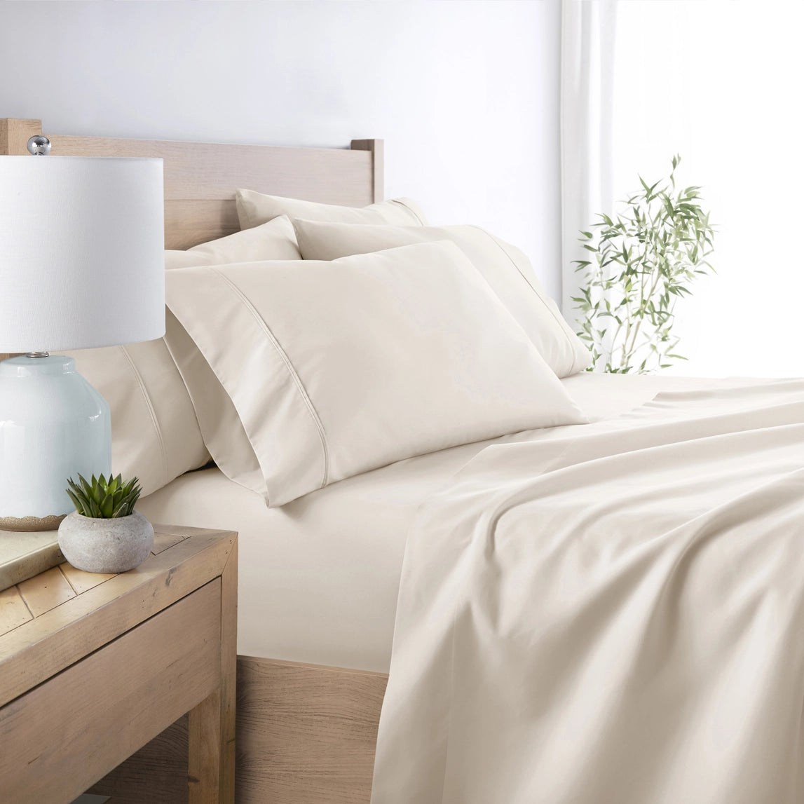 Home Collection Luxury Ultra Soft 6 Piece Bed Sheet Set