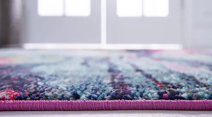 Modern Designed Sunset Chromatic Rug