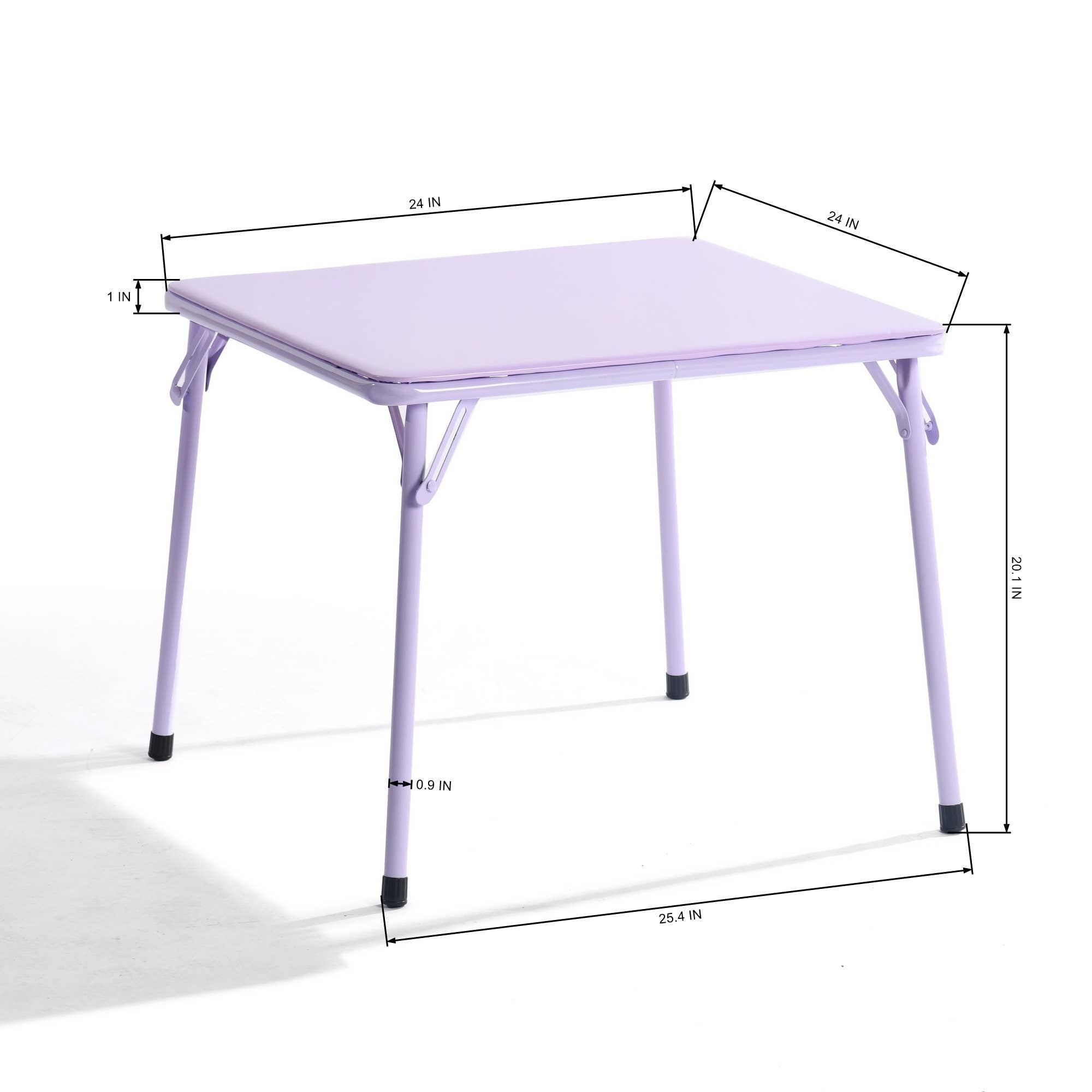 Colorful Folding Kid's Table & Chair Set – 3PCS/5PCS