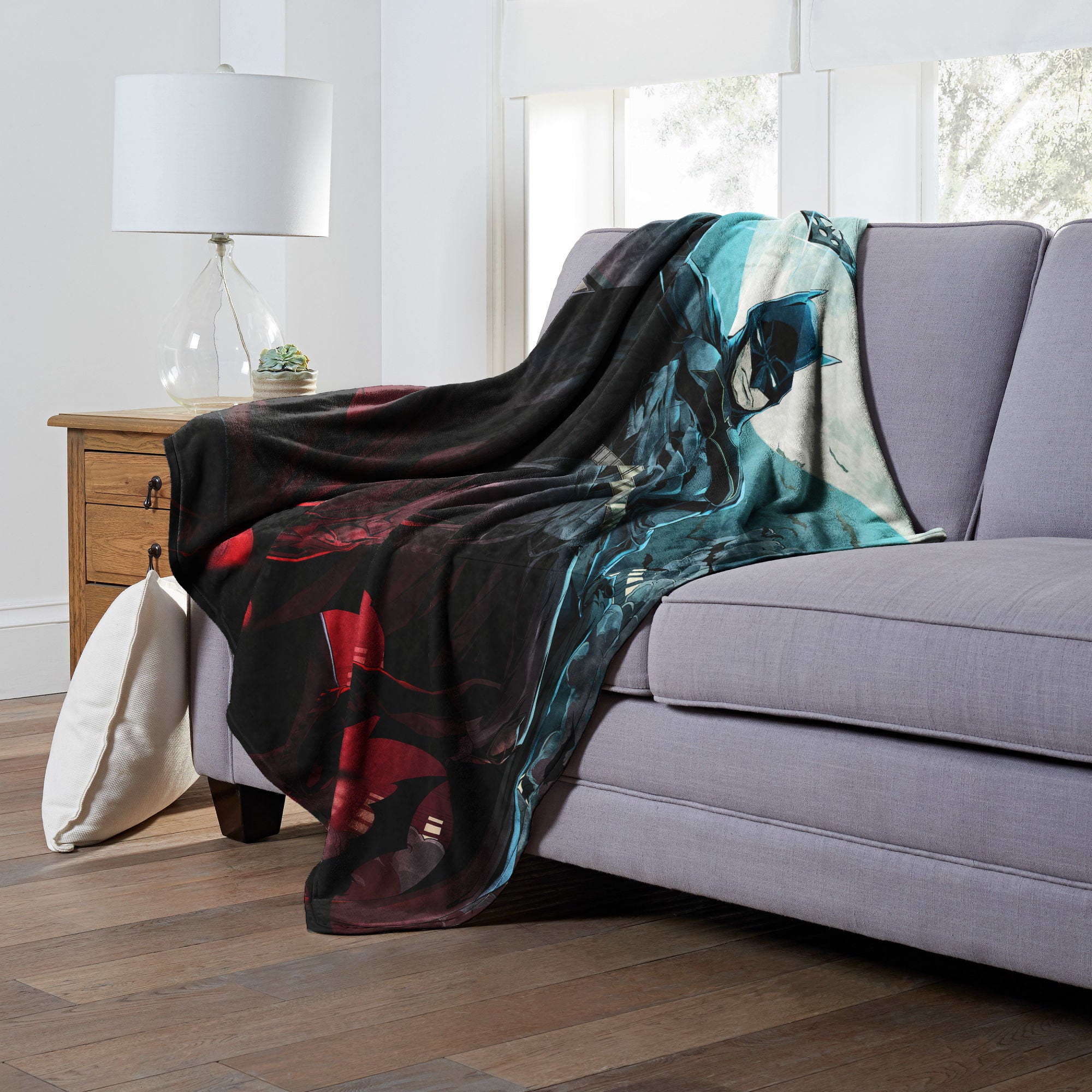 BATMAN - THE KNIGHT - Throw Blanket