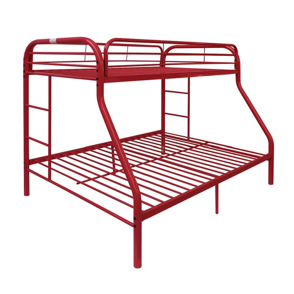 ACME Tritan Bunk Bed (Twin/Full) in Red 02053RD