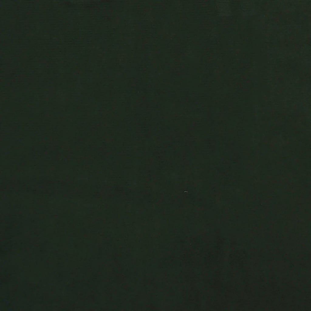 2-Seater Sofa Bed Dark Green Velvet 86.6"