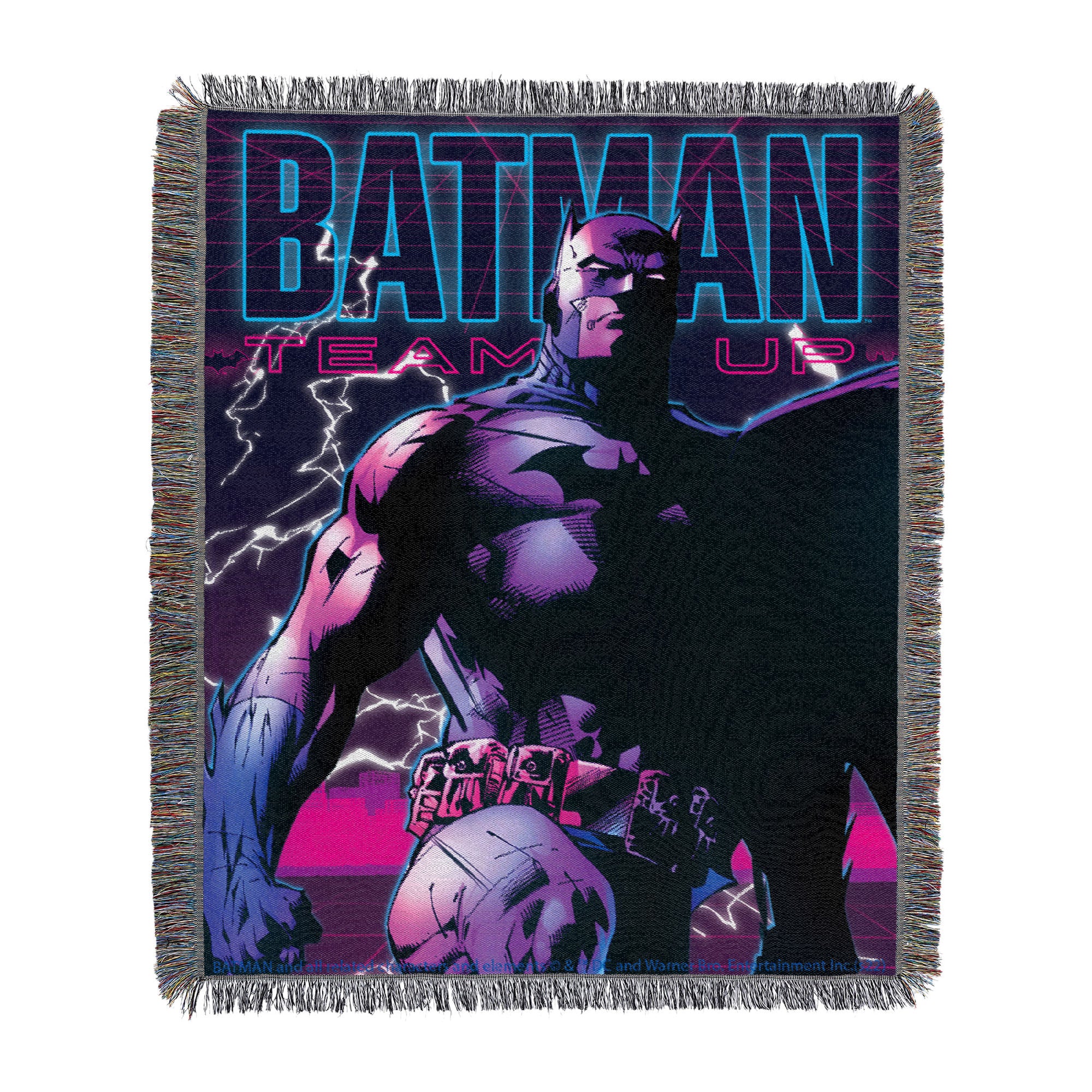 BATMAN - TEAM UP BATMAN - Throw Blanket