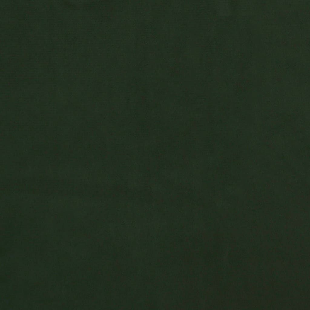 2-Seater Sofa Bed Dark Green Velvet