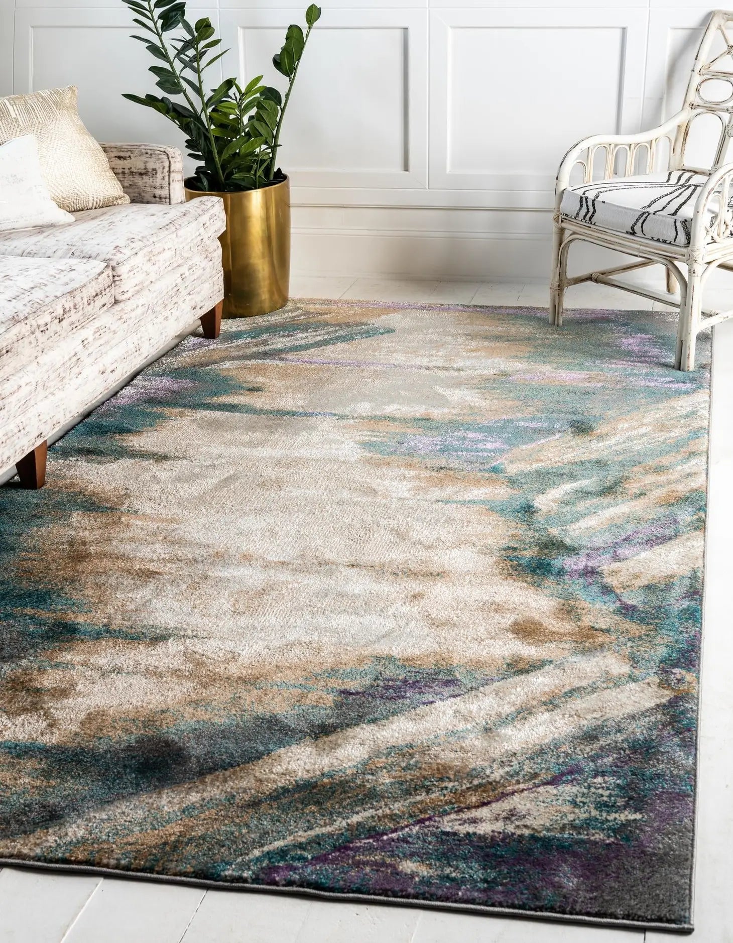 Modern Designed Trosa Aurora Rug