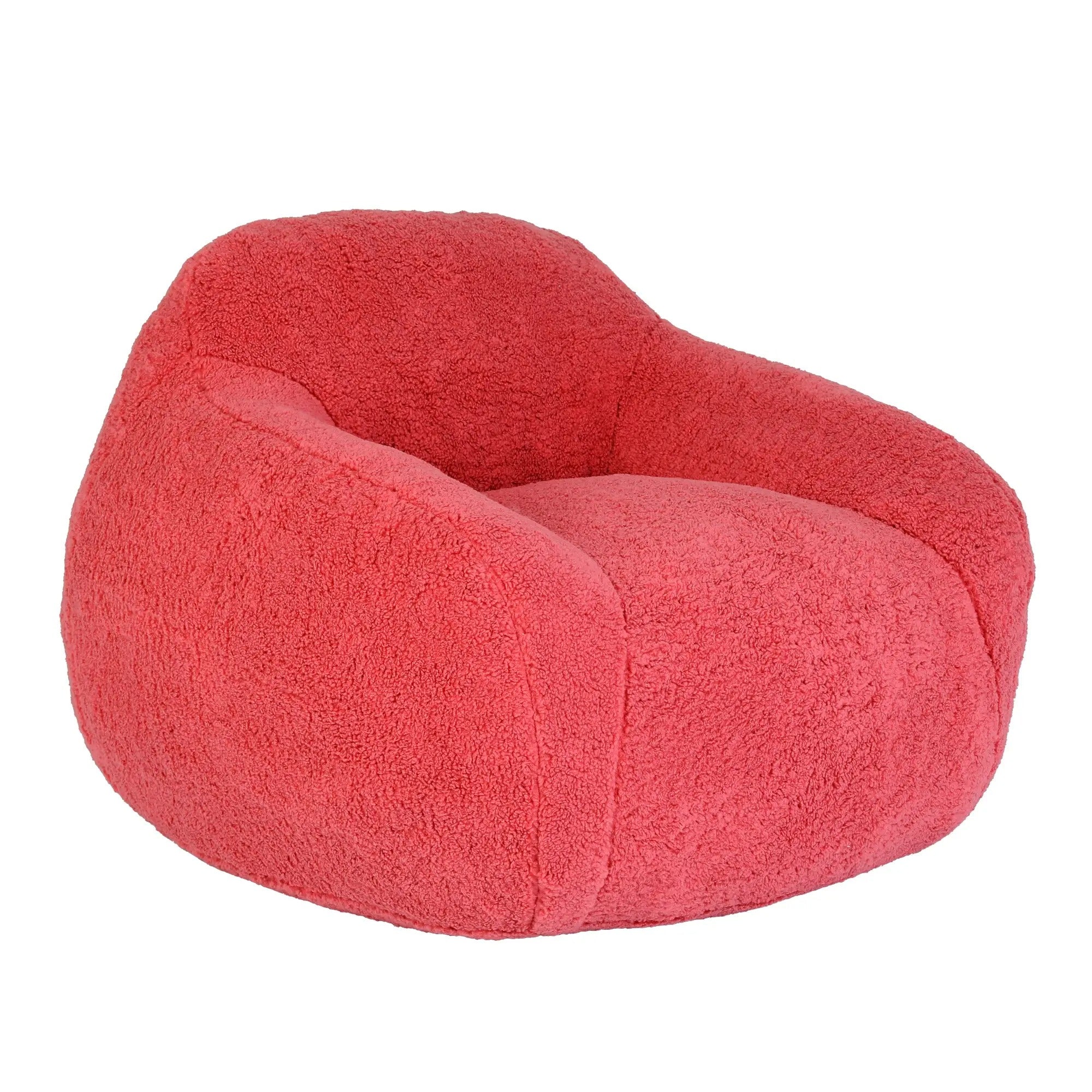 Giant Bean Bag Sofa Chair with Armrests and Memory Foam