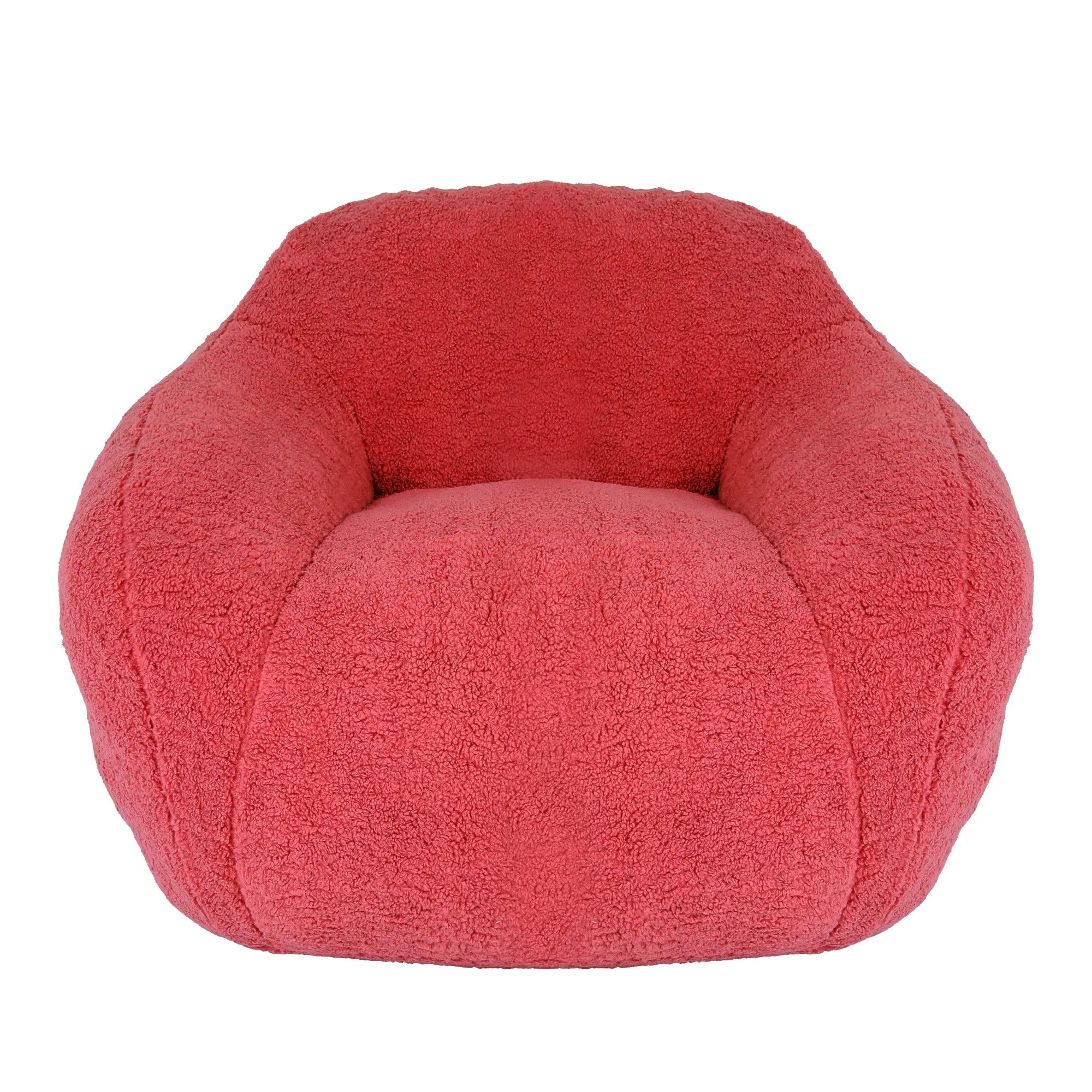 Giant Bean Bag Sofa Chair with Armrests and Memory Foam