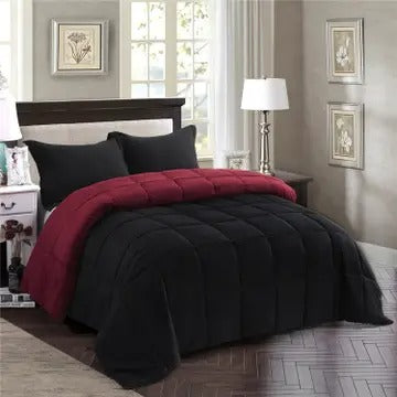 3-Piece All Season Lightweight Down Alternative Comforter Set – Ultra-Soft, Breathable & Eco-Friendly