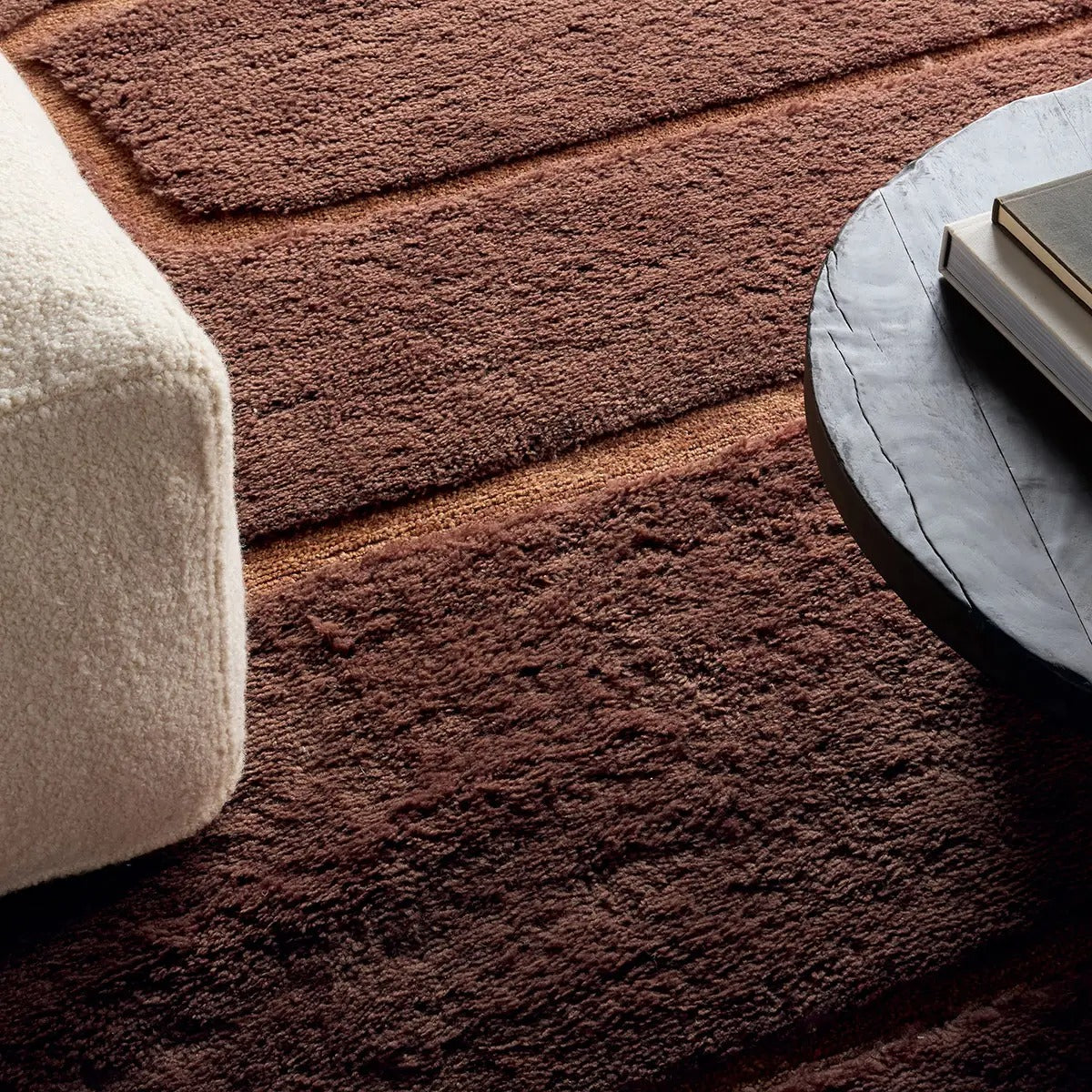 Jaipur x Bradley Odom Solum Sarra Handwoven Wool Area Rug – Mid-Century Modern Solid Design