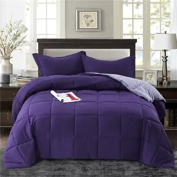 3-Piece All Season Lightweight Down Alternative Comforter Set – Ultra-Soft, Breathable & Eco-Friendly