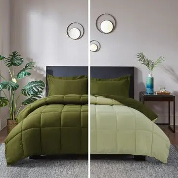 3-Piece All Season Lightweight Down Alternative Comforter Set – Ultra-Soft, Breathable & Eco-Friendly