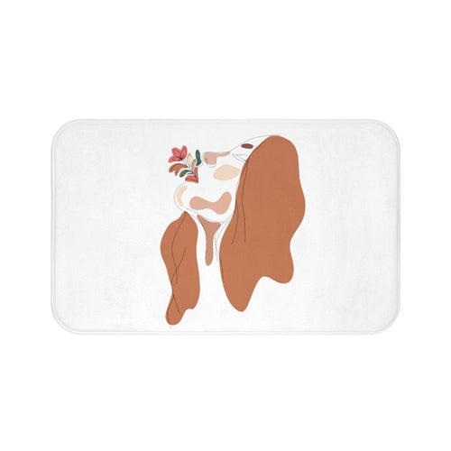 "Just Breathe" Bath Mat
