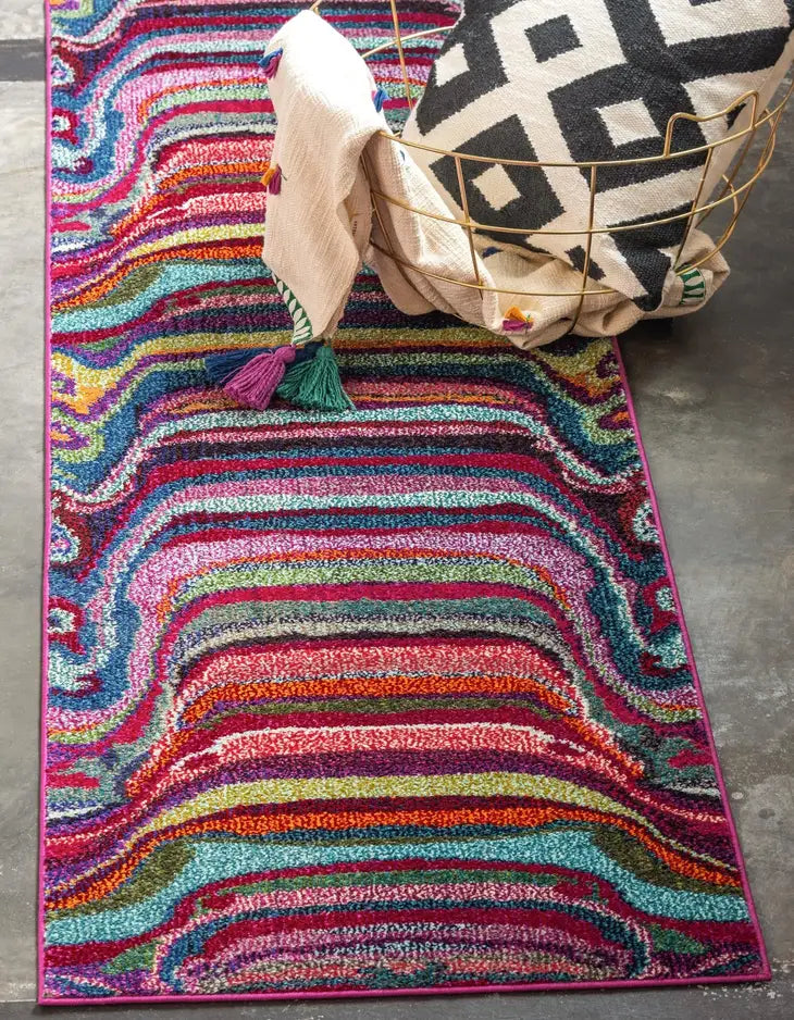 Modern Designed Destin Chromatic Rug