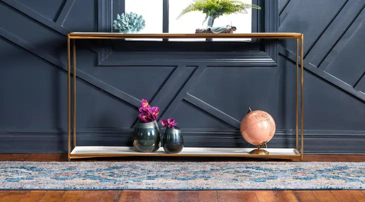 Southwestern Desert Mesa Aztec Area Rug