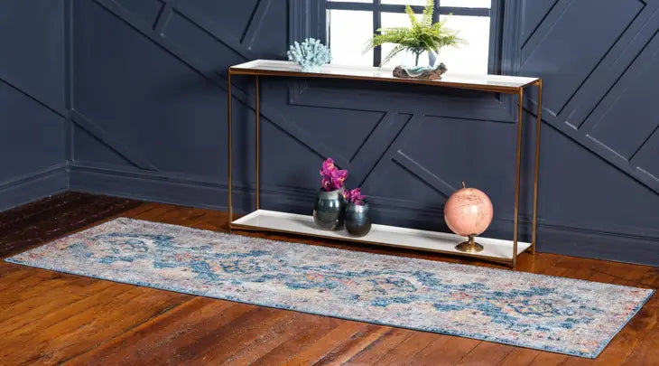 Southwestern Desert Mesa Aztec Area Rug