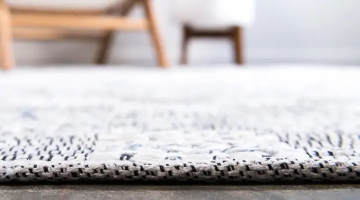 Checkered Chindi Cotton Rug