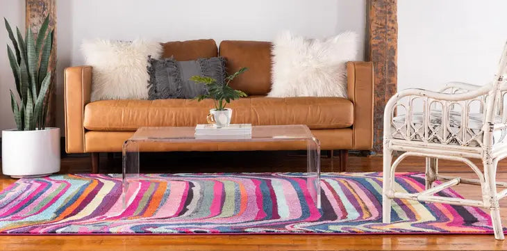 Modern Designed Destin Chromatic Rug