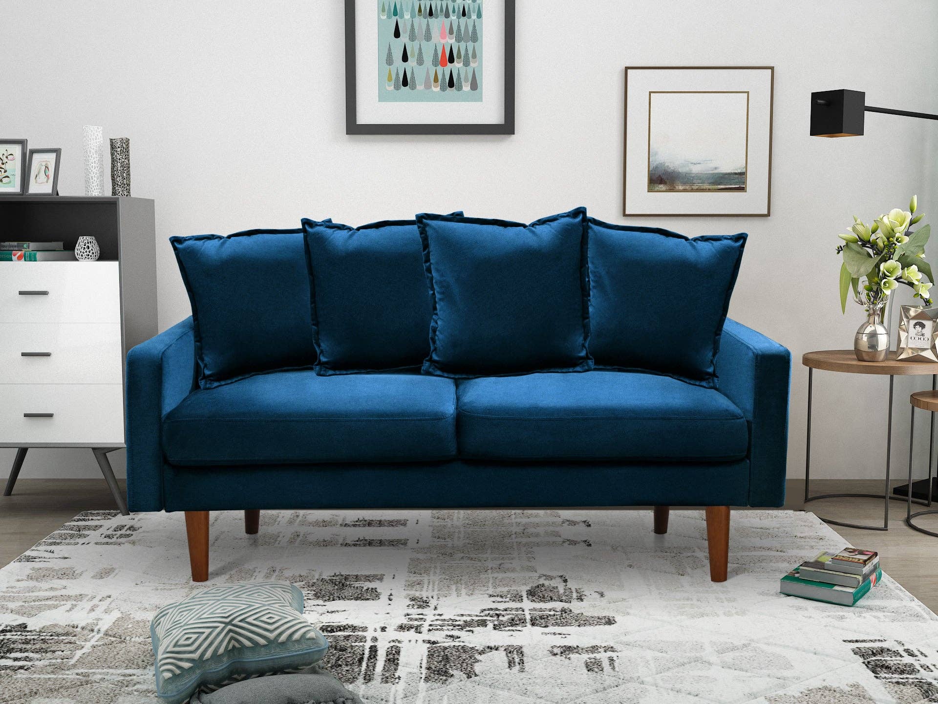 X Marin Loveseat
