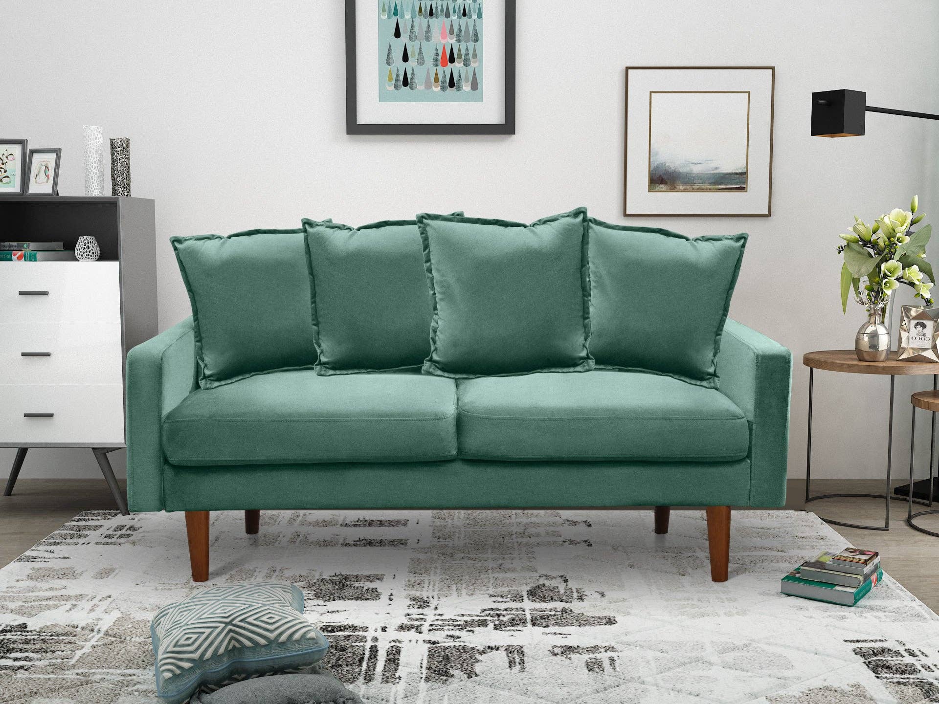 X Marin Loveseat