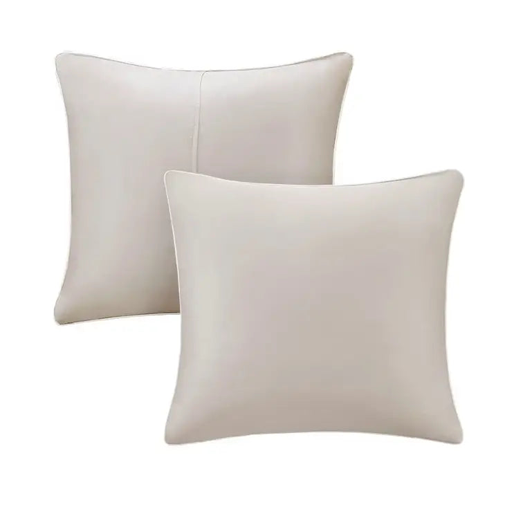 Embroidered Floral 8-Piece Comforter Set, Beige