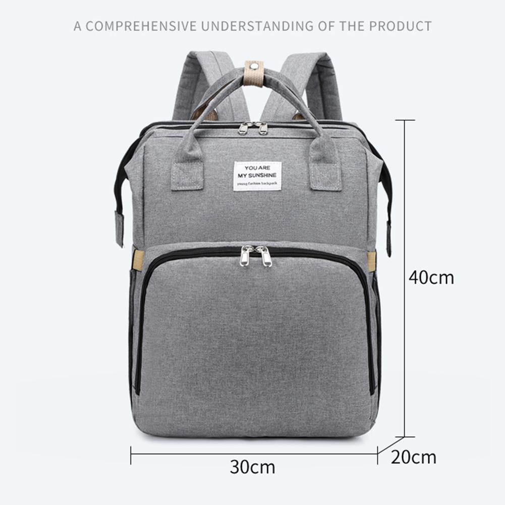 Portable Crib Nappy Bag / Baby Care Changing Diaper Bag