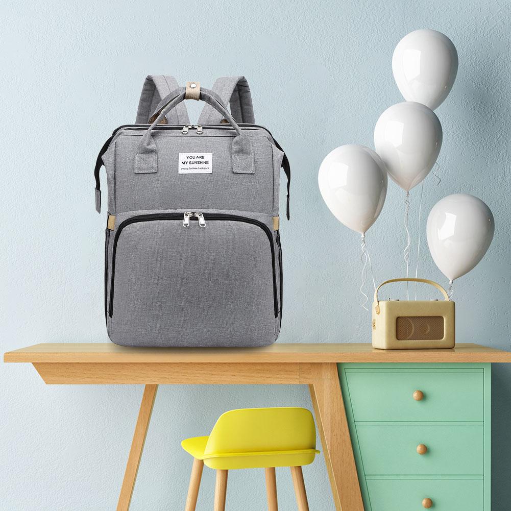 Portable Crib Nappy Bag / Baby Care Changing Diaper Bag