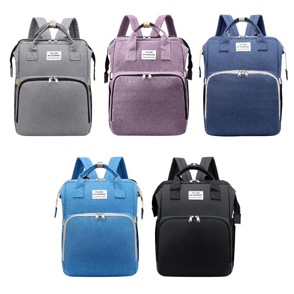 Portable Crib Nappy Bag / Baby Care Changing Diaper Bag