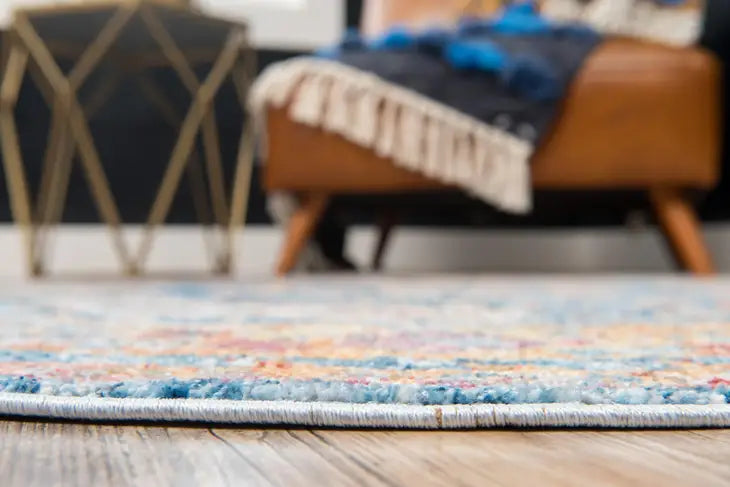 Southwestern Desert Mesa Aztec Area Rug