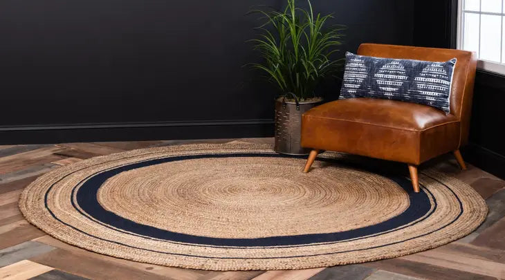 Gujarat Braided Jute Rug