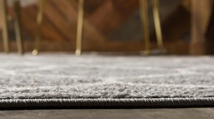 Geometric Rounded Trellis Frieze Rug (Round)