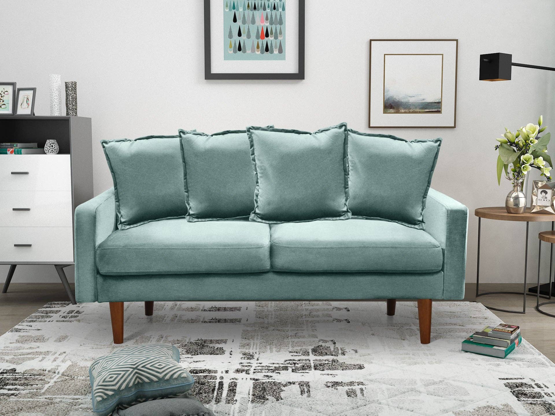 X Marin Loveseat