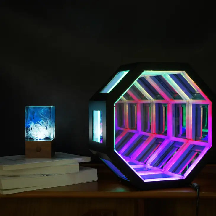 3D Infinity Illusion Mirror LED Light