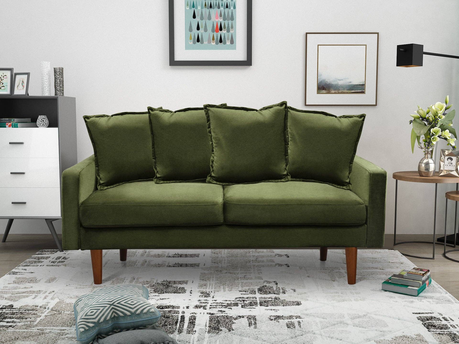 X Marin Loveseat