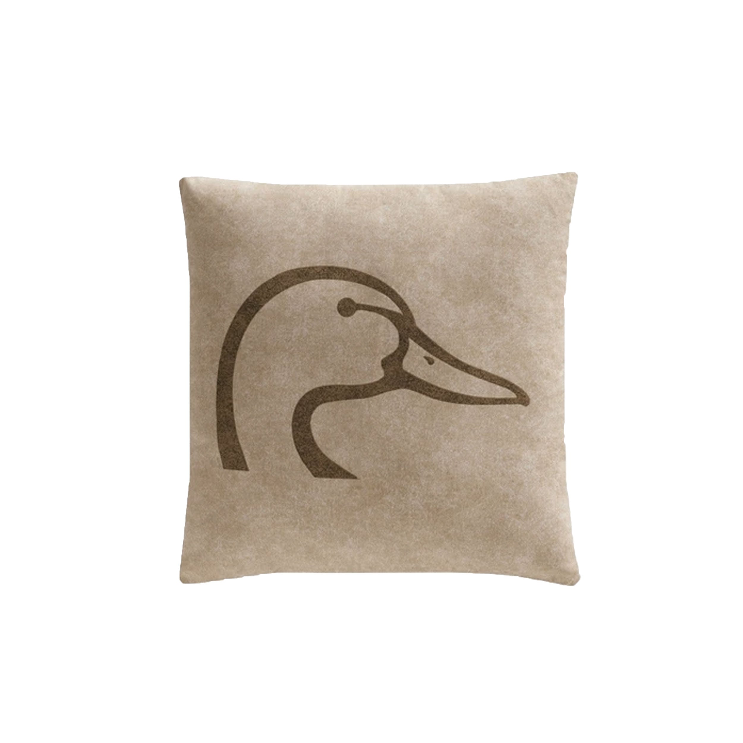 Ducks Unlimited Square Pillow Tan