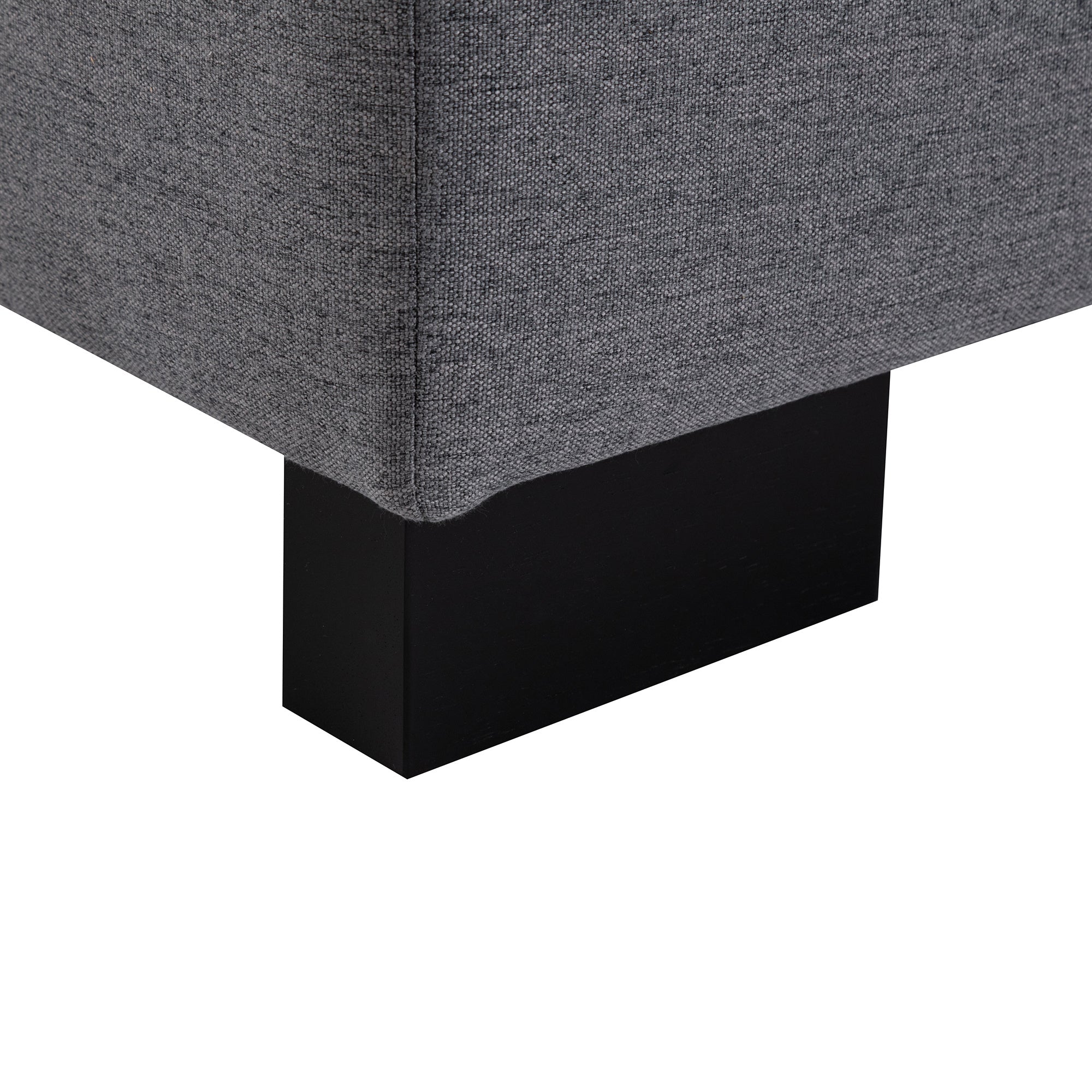 Upholstery Sleeper Sectional Sofa with Double Storage Spaces; 2 Tossing Cushions