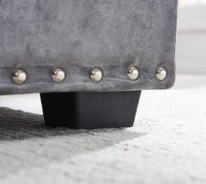 Sectional Sofa with Pulled Out Bed 2 Seats Sofa and Reversible Chaise with Storage