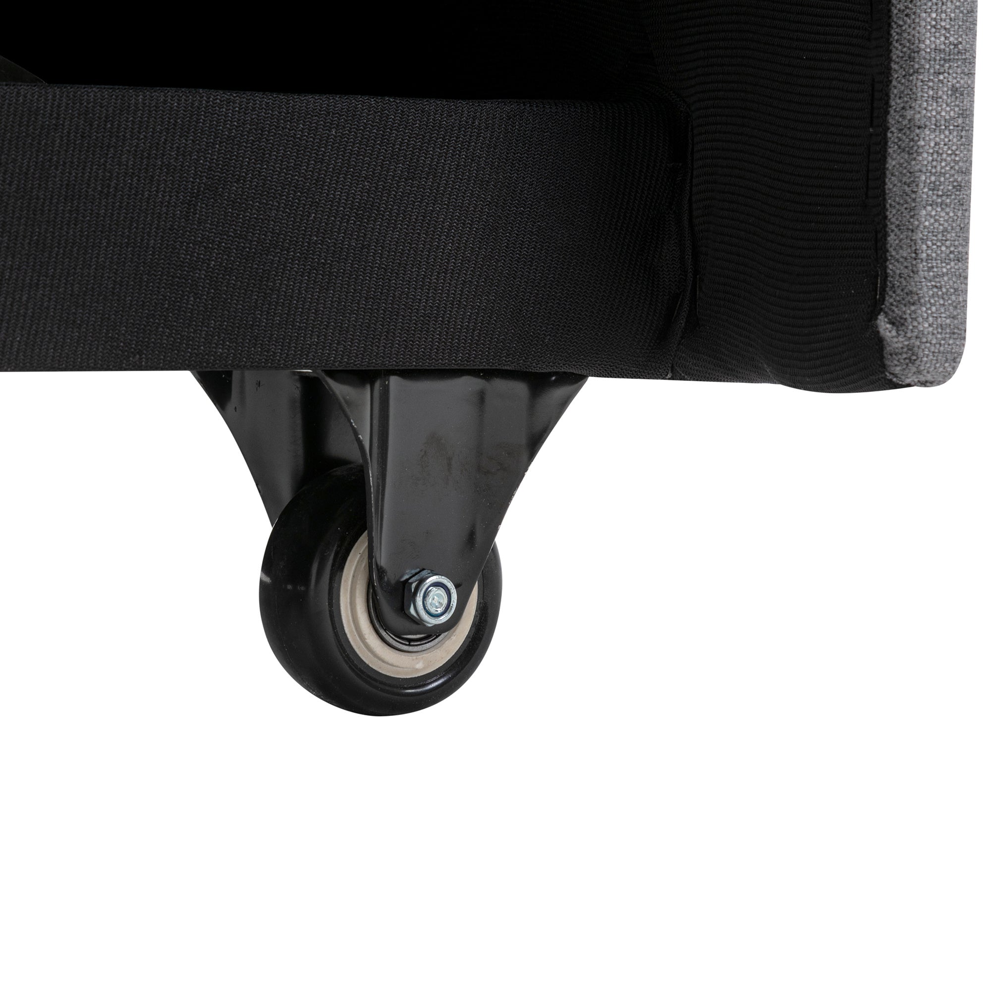 Upholstery Sleeper Sectional Sofa with Double Storage Spaces; 2 Tossing Cushions