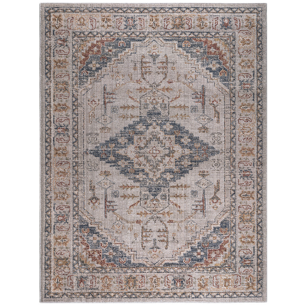 Vintage Medallion Woven Area Rug 8x10