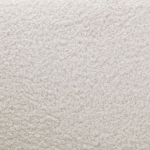 Modern Comfy Leisure Accent Chair Teddy Short Plush Particle Velvet Armchair with Ottoman for Living Room