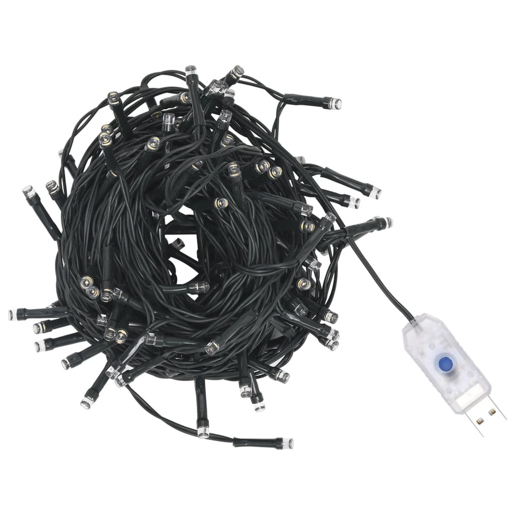 Artificial Christmas Tree with LEDs&Stand Blue 70.9" PVC