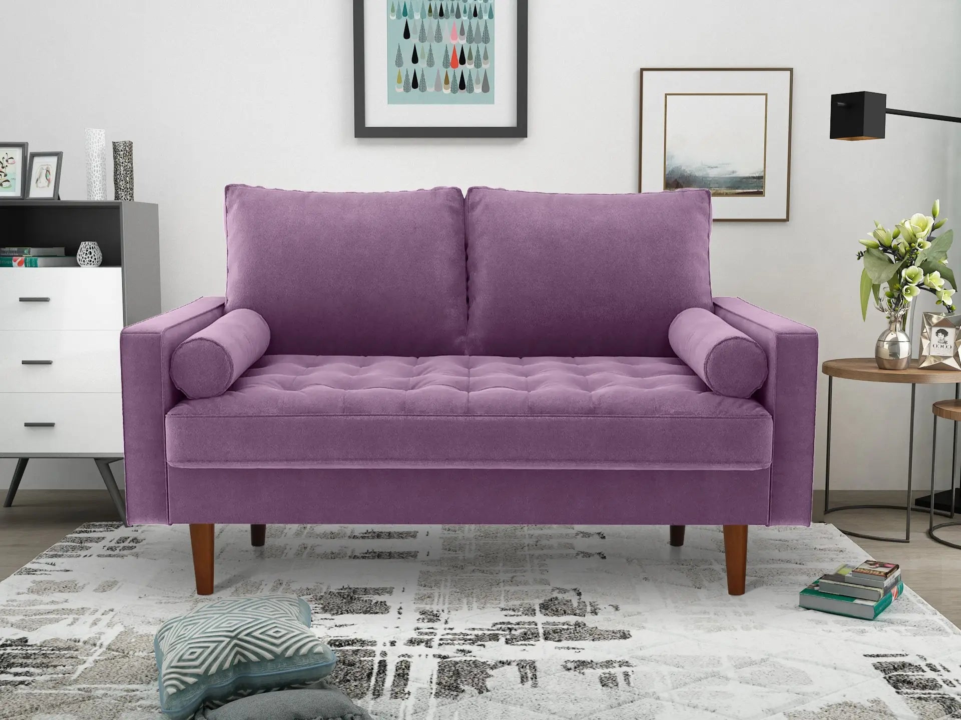 X Miller Loveseat