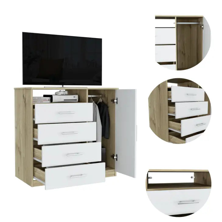 Rioja 4 Drawer Dresser