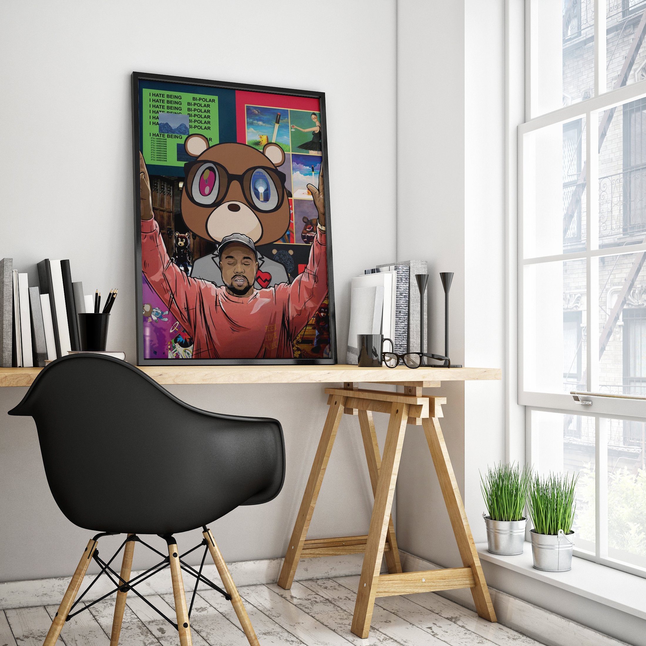 KANYE WEST POSTER