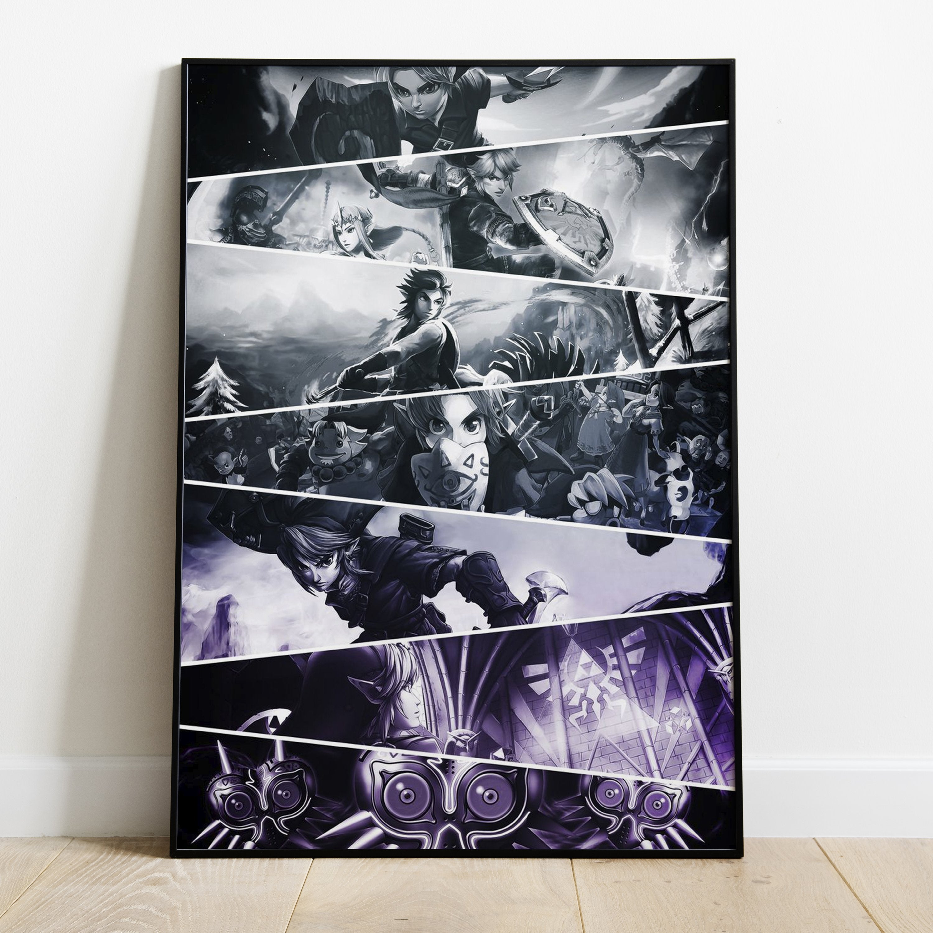 ZELDA MASHUP POSTER