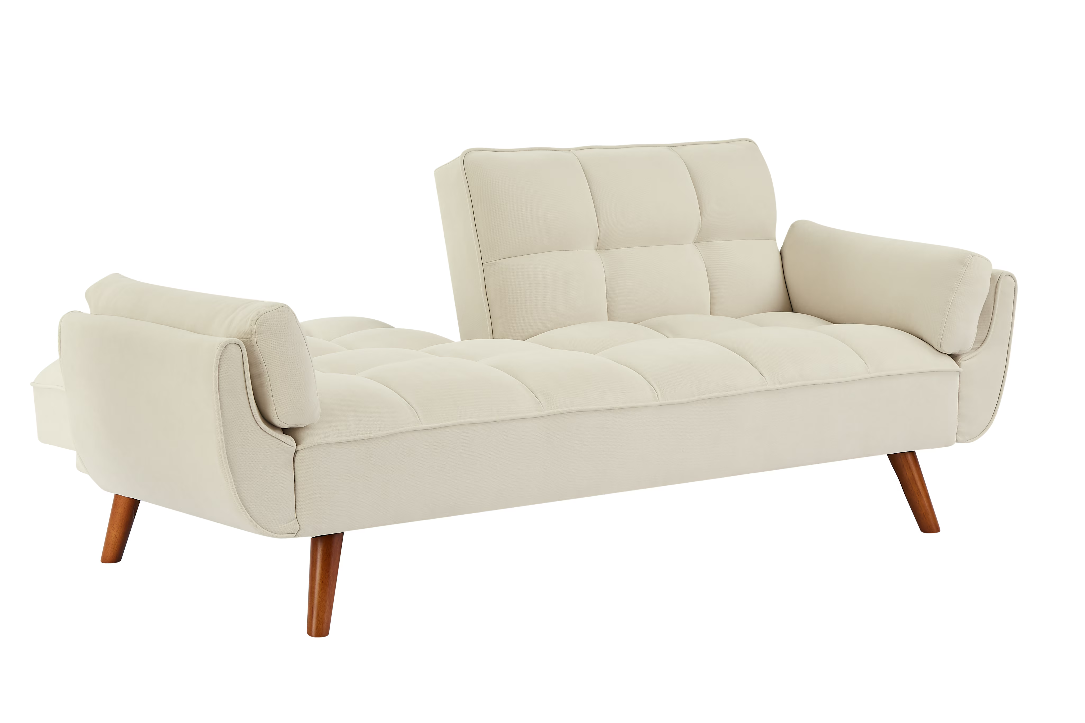 Homy Casa Dark Gray Linen Sofa – 500LBS Heavy-Duty, Solid Wood Frame, Modern Upholstered Couch with Under-Seat Storage