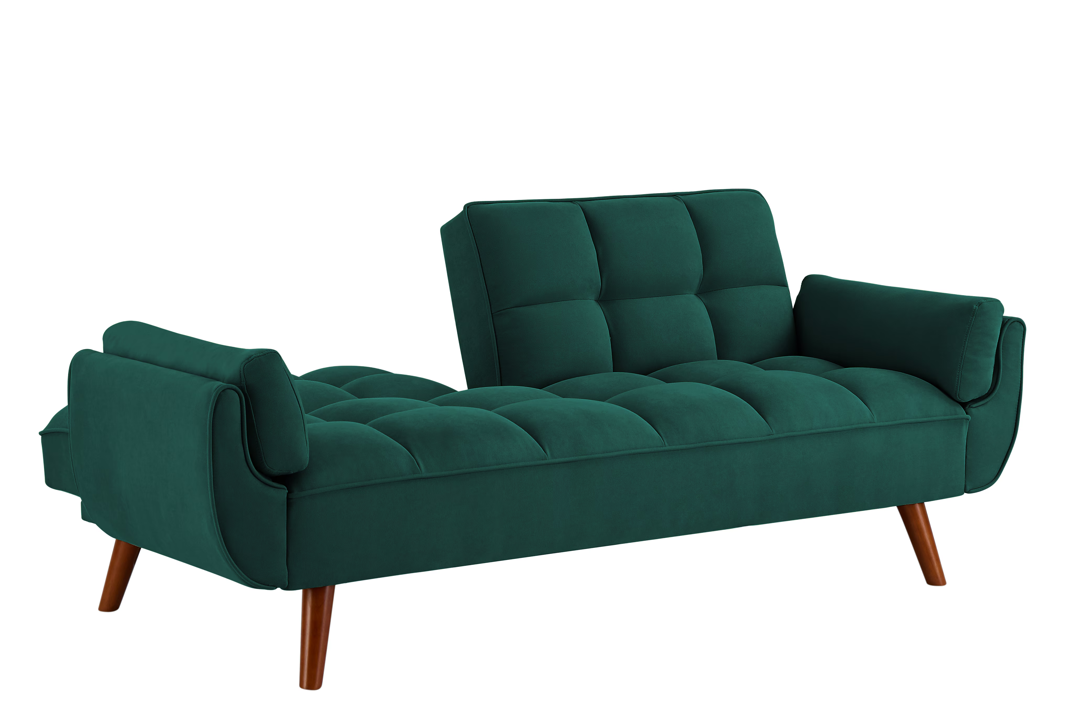 Homy Casa Dark Gray Linen Sofa – 500LBS Heavy-Duty, Solid Wood Frame, Modern Upholstered Couch with Under-Seat Storage