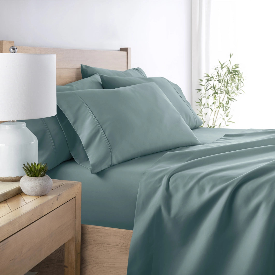 Home Collection Luxury Ultra Soft 6 Piece Bed Sheet Set